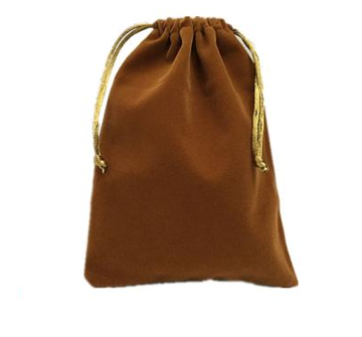 PC004 Design rope jewelry bag  order jewelry bag  order jewelry gift bag  jewelry bag supplier front view